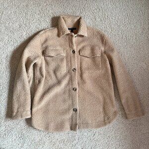 Banana Republic Oversized Teddy Shacket